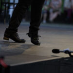 Kielce. Tarasy Sztuki. Letnia scena KCK. Widowisko „Usłyszeć Taniec” / Karol Wójcik / Radio Kielce