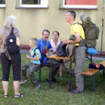 Marsz Szlakiem I Kompanii Kadrowej - piechurzy pokonują trasę ze Słomnik do Miechowa / Karol Wójcik / Radio Kielce