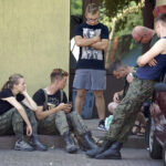 Marsz Szlakiem I Kompanii Kadrowej - piechurzy pokonują trasę ze Słomnik do Miechowa / Karol Wójcik / Radio Kielce