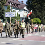 Marsz Szlakiem I Kompanii Kadrowej - piechurzy dotarli do Miechowa / Karol Wójcik / Radio Kielce
