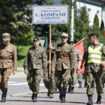 Marsz Szlakiem I Kompanii Kadrowej - piechurzy dotarli do Miechowa / Karol Wójcik / Radio Kielce