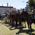 Marsz Szlakiem I Kompanii Kadrowej - piechurzy dotarli do Miechowa / Karol Wójcik / Radio Kielce