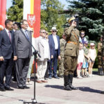 Marsz Szlakiem I Kompanii Kadrowej - piechurzy dotarli do Miechowa / Karol Wójcik / Radio Kielce