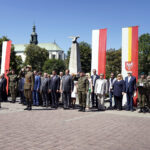 Marsz Szlakiem I Kompanii Kadrowej - piechurzy dotarli do Miechowa / Karol Wójcik / Radio Kielce