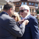 Marsz Szlakiem I Kompanii Kadrowej - piechurzy dotarli do Miechowa / Karol Wójcik / Radio Kielce