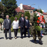 Marsz Szlakiem I Kompanii Kadrowej - piechurzy dotarli do Miechowa / Karol Wójcik / Radio Kielce