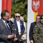 Marsz Szlakiem I Kompanii Kadrowej - piechurzy dotarli do Miechowa / Karol Wójcik / Radio Kielce