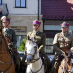 Marsz Szlakiem I Kompanii Kadrowej - piechurzy dotarli do Miechowa / Karol Wójcik / Radio Kielce