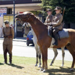 Marsz Szlakiem I Kompanii Kadrowej - piechurzy dotarli do Miechowa / Karol Wójcik / Radio Kielce