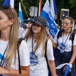 Kielce. Mieszkańcy miasta powitali uczestników 37. Pieszej Pielgrzymki Diecezji Kieleckiej na Jasną Górę / Karol Wójcik / Radio Kielce