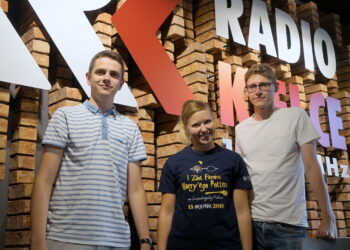 Pokolenie M, od lewej: Marcin Różyc, Kinga Hans, Mateusz Kaczmarczyk / Kamil Król / Radio Kielce