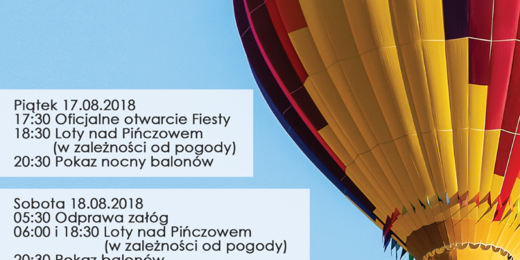 Pińczowska Fiesta Balonowa 2018