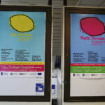 Kielce. Plakaty reklamujące profilaktyczny konkurs ogłoszony przez ŚCO / Jarosław Kubalski / Radio Kielce