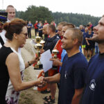 17. Otwarte Mistrzostwa Województwa Świętokrzyskiego Grup Szybkiego Reagowania na Wodzie. Wojewoda świętokrzyski Agata Wojtyszek / Jarosław Kubalski / Radio Kielce