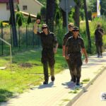 Marsz Szlakiem I Kompanii Kadrowej - piechurzy weszli na ziemię świętokrzyską / Michał Wójtowicz / Związek Strzelecki Strzelec JS 2105 Kielce