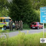 Marsz Szlakiem I Kompanii Kadrowej - piechurzy weszli na ziemię świętokrzyską / Michał Wójtowicz / Związek Strzelecki Strzelec JS 2105 Kielce