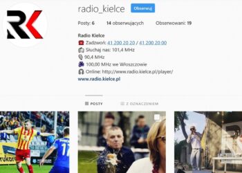 Profil Radia Kielce na Instagramie / instagram.com/radio_kielce