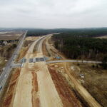 15.03.2018 Budowa drogi S7 na odcinku Chęciny - Jędrzejów / Jarosław Kubalski / Radio Kielce