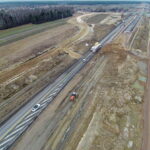 15.03.2018 Budowa drogi S7 na odcinku Chęciny - Jędrzejów / Jarosław Kubalski / Radio Kielce