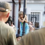 09.08.2018 Jędrzejów. 38 Marsz Szlakiem I Kompanii Kadrowej. Uroczystości na placu Kościuszki / Jarosław Kubalski / Radio Kielce