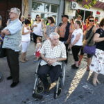 09.08.2018 Jędrzejów. 38 Marsz Szlakiem I Kompanii Kadrowej. Uroczystości na placu Kościuszki / Jarosław Kubalski / Radio Kielce