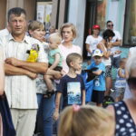 09.08.2018 Jędrzejów. 38 Marsz Szlakiem I Kompanii Kadrowej. Uroczystości na placu Kościuszki / Jarosław Kubalski / Radio Kielce