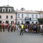 09.08.2018 Jędrzejów. 38 Marsz Szlakiem I Kompanii Kadrowej. Uroczystości na placu Kościuszki / Jarosław Kubalski / Radio Kielce