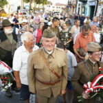 09.08.2018 Jędrzejów. 38 Marsz Szlakiem I Kompanii Kadrowej. Uroczystości na placu Kościuszki / Jarosław Kubalski / Radio Kielce