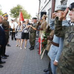 09.08.2018 Jędrzejów. 38 Marsz Szlakiem I Kompanii Kadrowej. Uroczystości na placu Kościuszki / Jarosław Kubalski / Radio Kielce