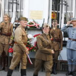 09.08.2018 Jędrzejów. 38 Marsz Szlakiem I Kompanii Kadrowej. Uroczystości na placu Kościuszki / Jarosław Kubalski / Radio Kielce