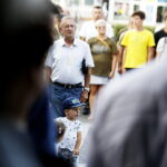 09.08.2018 Jędrzejów. 38 Marsz Szlakiem I Kompanii Kadrowej. Uroczystości na placu Kościuszki / Jarosław Kubalski / Radio Kielce