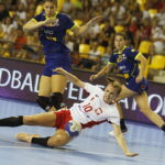 10.08.2018 Kielce. Młodzieżowe Mistrzostwa Świata kobiet do lat 18. Mecz Polska - Rumunia / Jarosław Kubalski / Radio Kielce