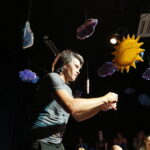 11.08.2018 Kielce. Teatr Lalki i Aktora Kubuś. Wakacyjny Festiwal Sztuki dla Dzieci Hurra! ART!. Warsztaty muzyczne / Jarosław Kubalski / Radio Kielce