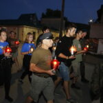 11.08.2018 Chęciny. 38. Marsz Szlakiem I Kompanii Kadrowej / Jarosław Kubalski / Radio Kielce