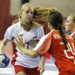 15.08.2018 Kielce. Mistrzostwa Świata w piłce ręcznej kobiet do lat 18. Mecz Polska - Dania / Jarosław Kubalski / Radio Kielce