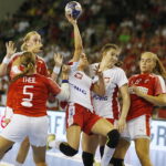 15.08.2018 Kielce. Mistrzostwa Świata w piłce ręcznej kobiet do lat 18. Mecz Polska - Dania / Jarosław Kubalski / Radio Kielce