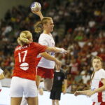 15.08.2018 Kielce. Mistrzostwa Świata w piłce ręcznej kobiet do lat 18. Mecz Polska - Dania / Jarosław Kubalski / Radio Kielce