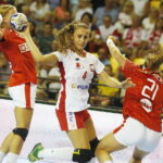 15.08.2018 Kielce. Mistrzostwa Świata w piłce ręcznej kobiet do lat 18. Mecz Polska - Dania / Jarosław Kubalski / Radio Kielce