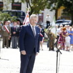 15.08.2018 Kielce. Wojewódzkie Obchody Święta Wojska Polskiego. Senator Jarosław Rusiecki / Jarosław Kubalski / Radio Kielce