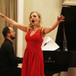 16.08.2018 Busko - Zdrój. II Ogólnopolski Konkurs Wokalny „Bella Voce”. Gala finałowa w sanatorium "Marconi". Sylwia Gorajek / Jarosław Kubalski / Radio Kielce