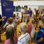 20.08.2018 Machocice Scholasteria. Mobilne planetarium Centrum Nauki Kopernik w szkole podstawowej / Jarosław Kubalski / Radio Kielce