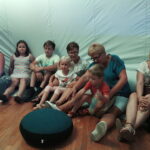 20.08.2018 Machocice Scholasteria. Mobilne planetarium Centrum Nauki Kopernik w szkole podstawowej / Jarosław Kubalski / Radio Kielce