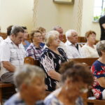 21.08.2018 Kielce. Kościół p.w Jana Chrzciciela. Poświęcenie odnowionego Sztandaru Koła Emerytów i Rencistów przy MPK / Jarosław Kubalski / Radio Kielce