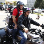 24.082018 Kielce. Niewidomi i niedowidzący wyruszają na rajd motocyklowy / Jarosław Kubalski / Radio Kielce