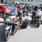 24.082018 Kielce. Niewidomi i niedowidzący wyruszają na rajd motocyklowy / Jarosław Kubalski / Radio Kielce