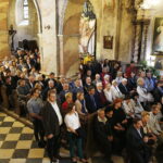 26.08.2018 Jędrzejów. Archiopactwo Cystersów.  Msza w 800-lecie przybycia do Jędrzejowa bł Wincentego Kadłubka / Jarosław Kubalski / Radio Kielce