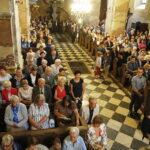 26.08.2018 Jędrzejów. Archiopactwo Cystersów.  Msza w 800-lecie przybycia do Jędrzejowa bł Wincentego Kadłubka / Jarosław Kubalski / Radio Kielce