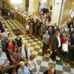 26.08.2018 Jędrzejów. Archiopactwo cystersów.  Msza w 800 lecie przybycia do Jędrzejowa bł Wincentego Kadłubka / Jarosław Kubalski / Radio Kielce