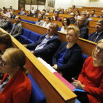 28.08.2018 Kielce. ŚUW. Konferencja w sprawie dofinansowania przebudowy dróg lokalnych / Jarosław Kubalski / Radio Kielce