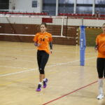 28.08.2018 Ostrowiec Świętokrzyski. Konferencja prasowa i trening z udziałem siatkarek KSZO / Jarosław Kubalski / Radio Kielce